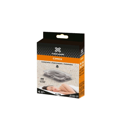 Novar Trampa monitor para chinches y ácaros 2 ud
