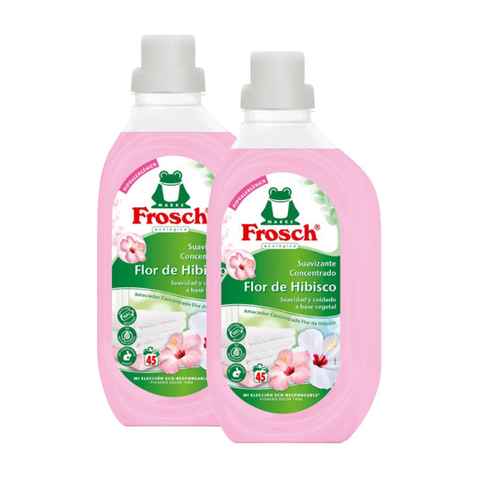 Pack 2x Suavizante Hibisco Frosch 900 ml