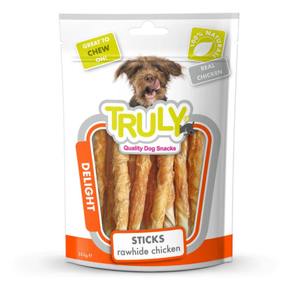 Snack Para Perro Palito De Vacuno Con Pollo Truly Bolsa De 325 Gr 325gr_1