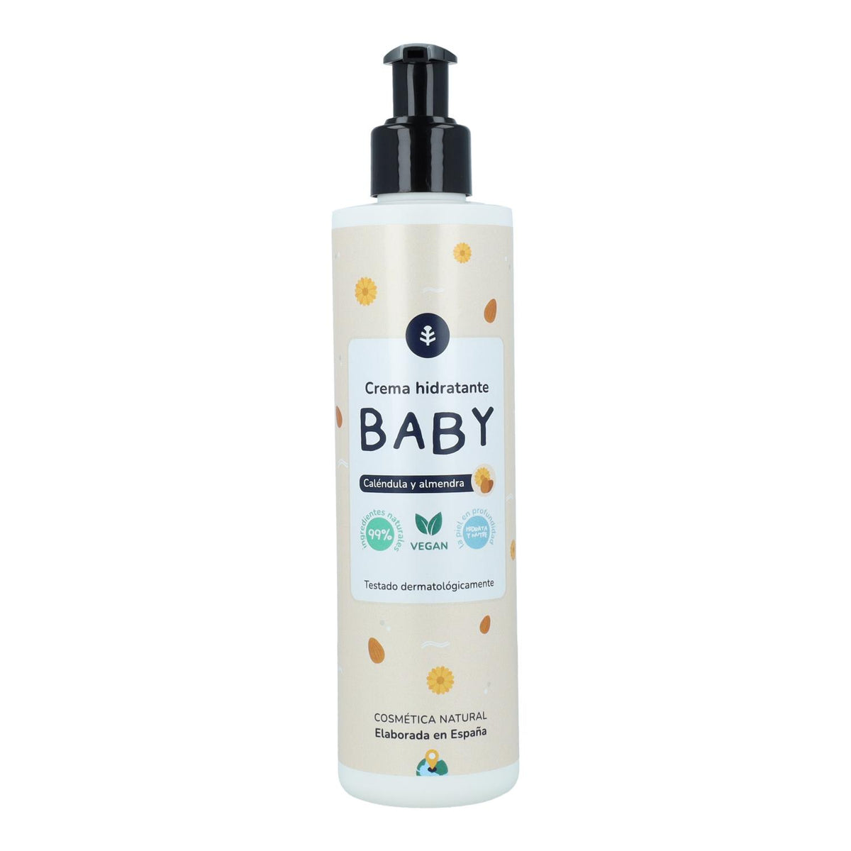Pack Infantil Caléndula y Almendra: gel y champú + crema hidratante  Planeta Huerto
