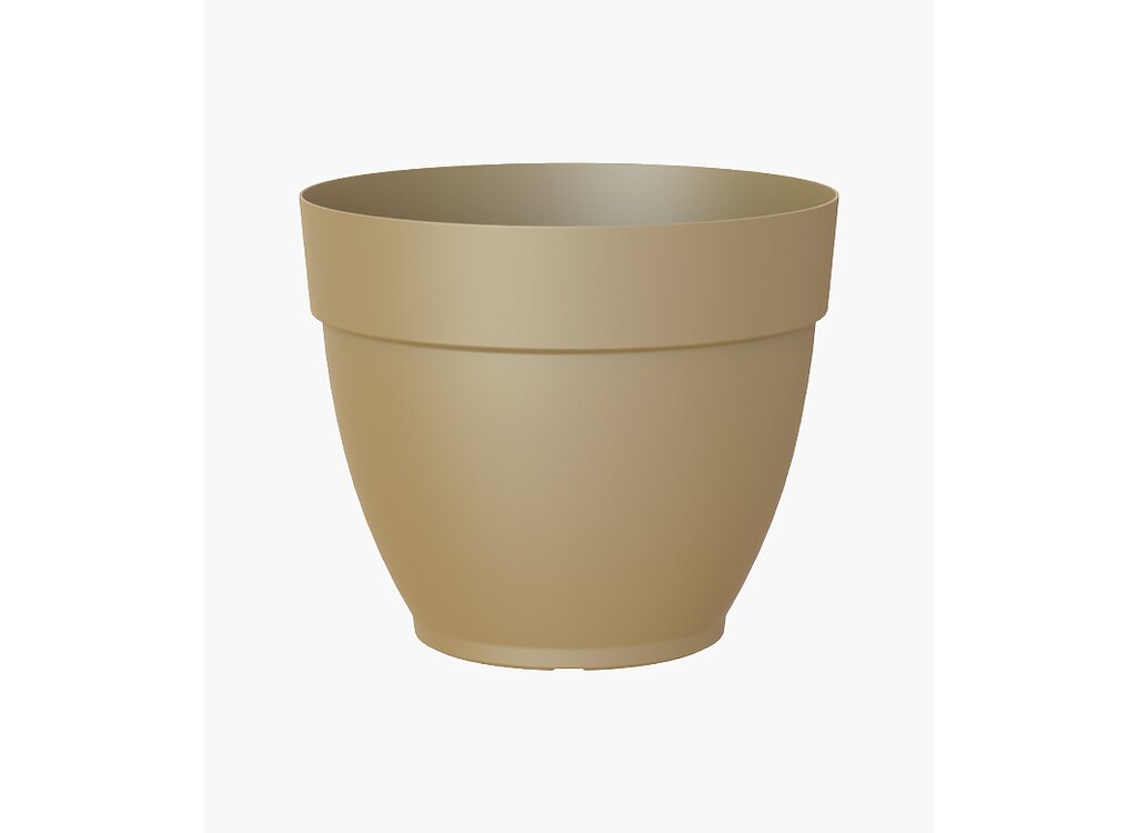 Artevasi Macetero Verde Plástico Campana Capri 25cm_0