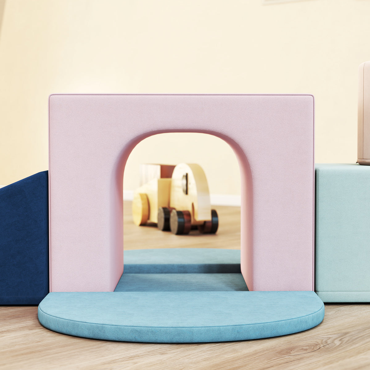 Bloques De Espuma Aiyaplay Terciopelo Multicolor 51x40x40 Cm 3d0-033v01mx_4