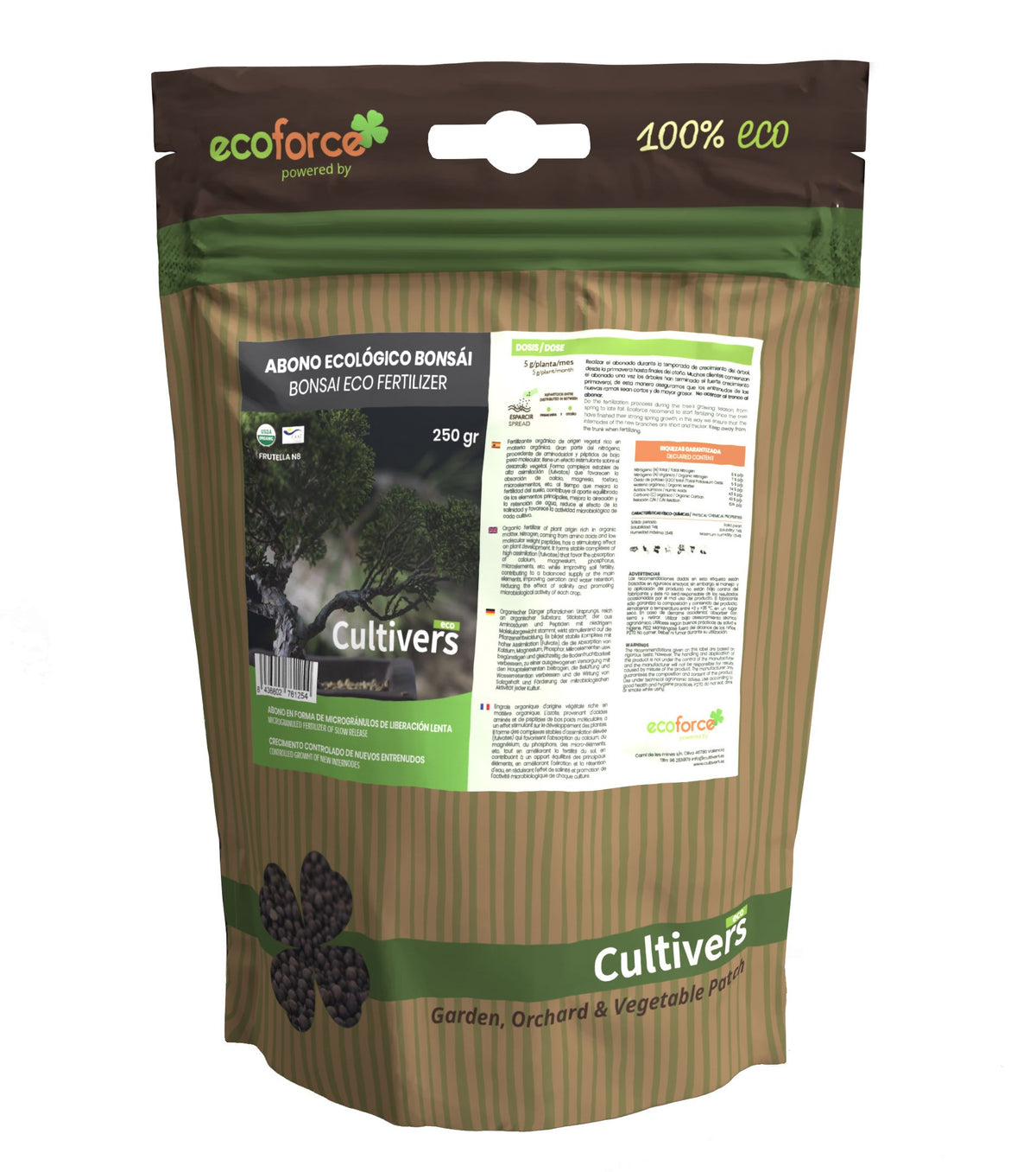 Abono Bonsai Ecológico Cultivers 1 Kg_0