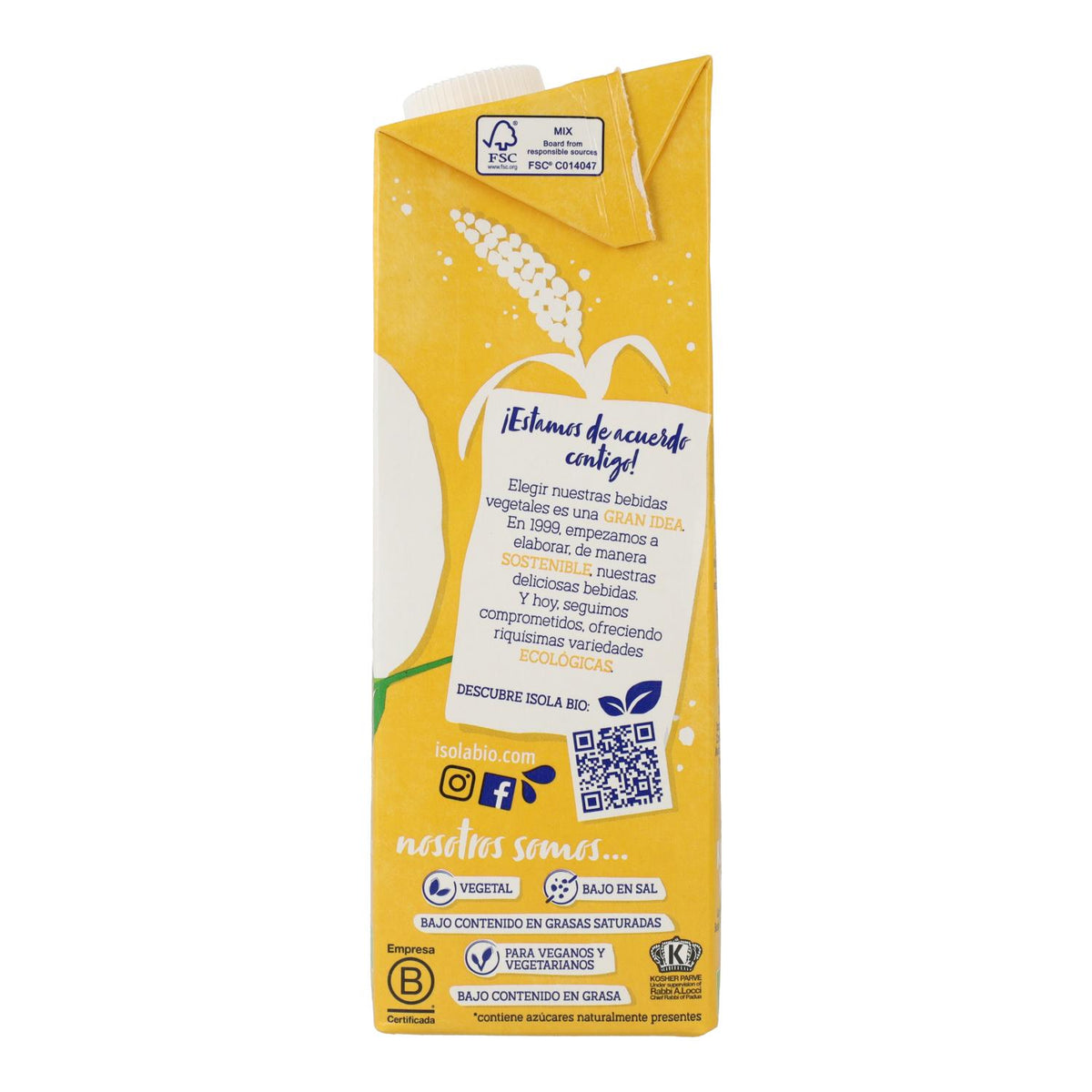 Pack 6L Bebida de Mijo BIO Isola Bio
