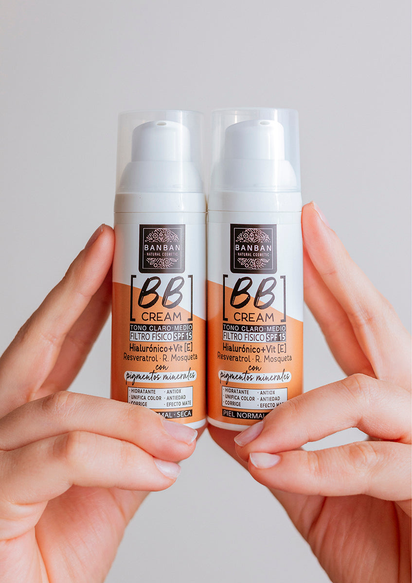 BB Cream Tono Claro Medio SPF15 50ml Banban_3