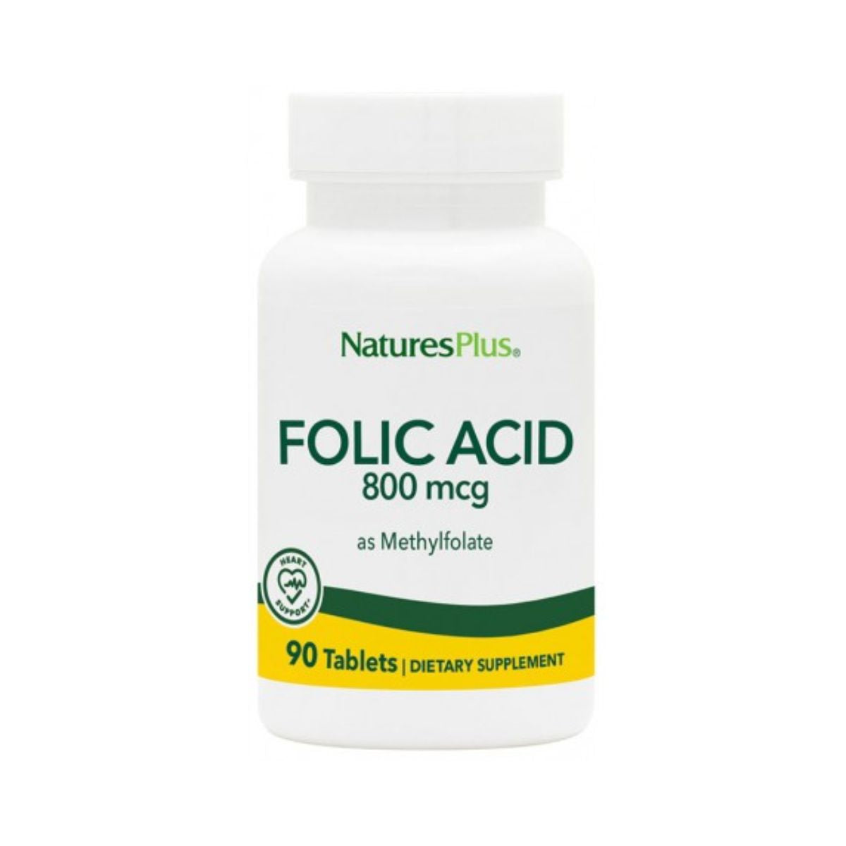 Ácido fólico Nature's Plus 90 comprimidos