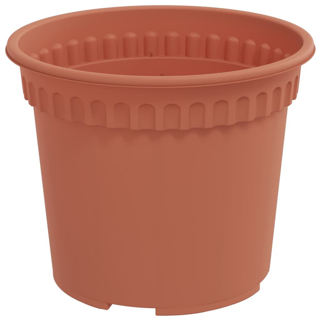 Macetas 24 Uds. Rojo Ladrillo Plástico_5