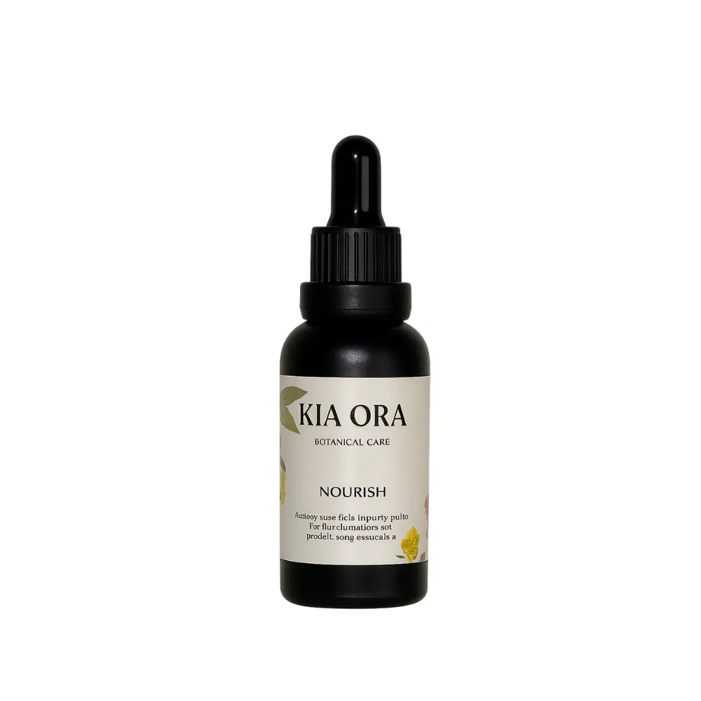 Kia Ora Botanicals Nourish Aceite Capilar Nutritivo Marula Jojoba Argán 30ml_0