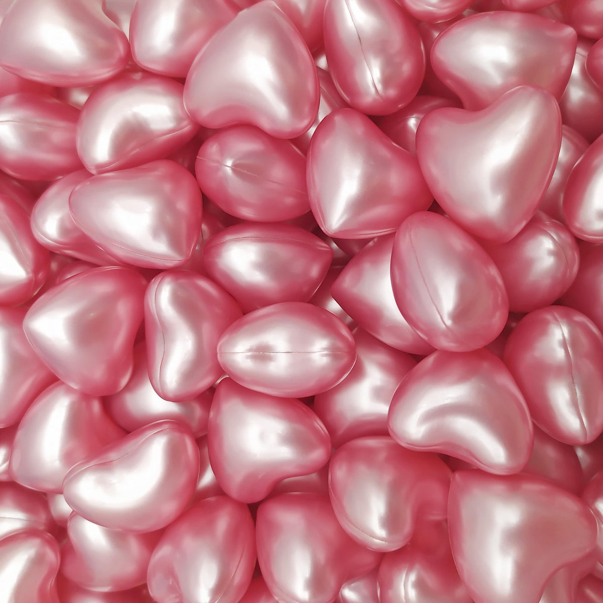 Caja 70 Perlas De Baño Con Aroma A Rosas - Con Aceite De Soja - Hidrata, Suaviza Y Perfuma La Piel - Forma Corazón_2