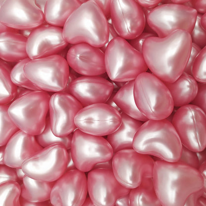 Pack Regalo 12 Perlas Baño En Forma De Corazón - Con Aceite De Soja - Hidrata, Suaviza Y Perfuma La Piel - Aroma Rosas_3