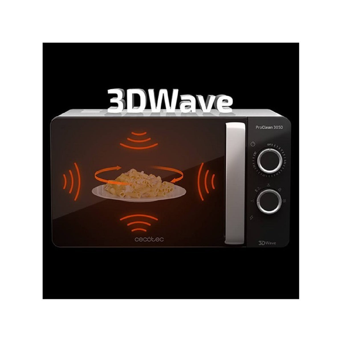 Microondas De 20 Litros Proclean 3050. 700 W De Potencia, Revestimiento Ready2clean, 6 Niveles Funcionamiento, Temporizador 30 Min, Modo Descongelar_3