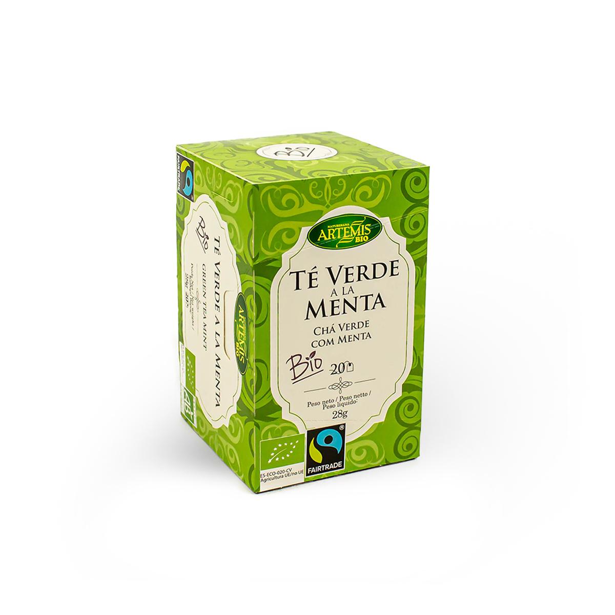 Té Verde a la Menta Eco 20 Filtros Artemisbio