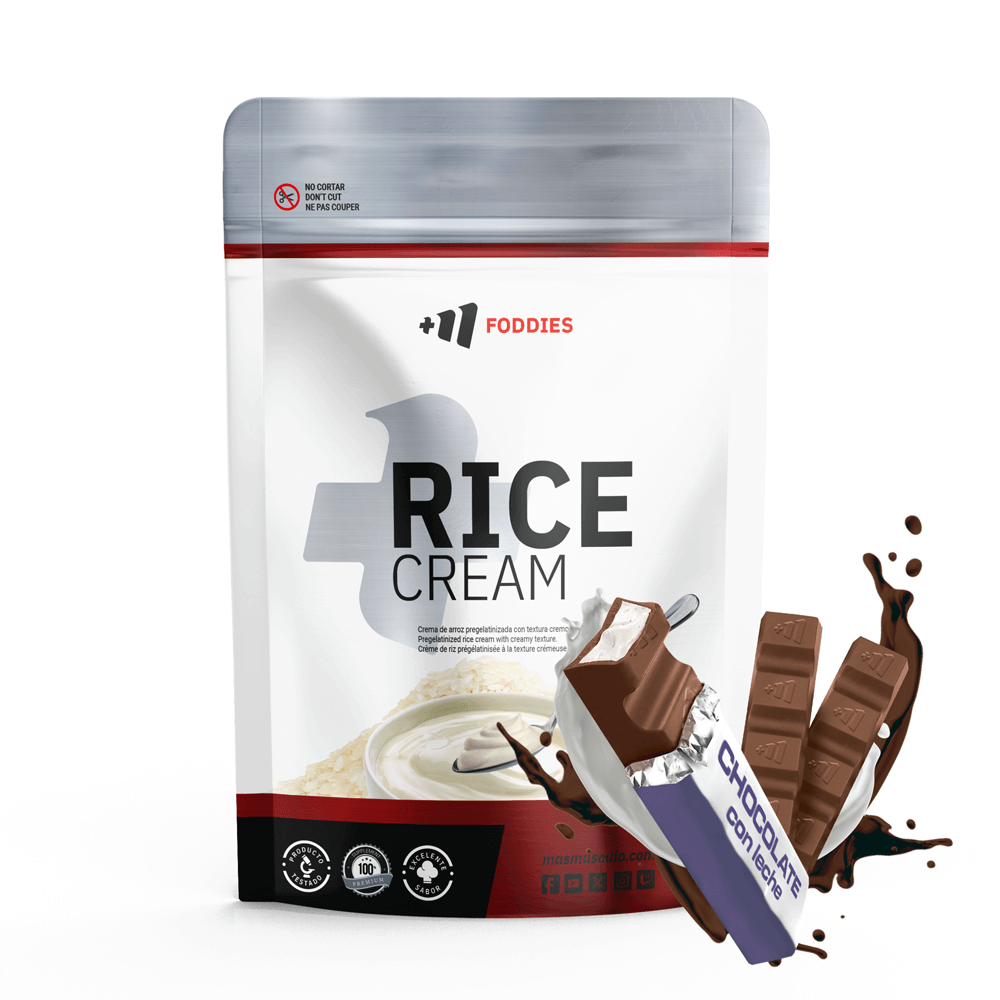 Rice Cream (crema De Arroz Pregelatinizada) - 2kg - Chocolate Con Leche - Fuente De Carbohidratos De Buen - Masmusculo_0