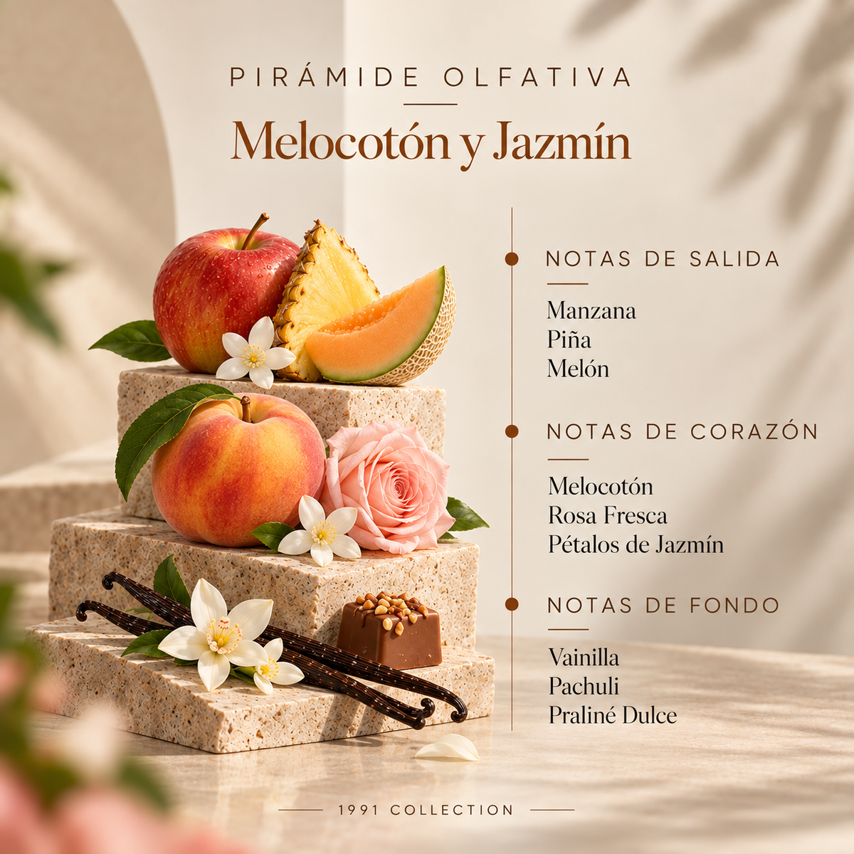 Ambientador Mikado Melocotón y Jazmín SYS Aromas 100 ml | Colección 1991 | Aroma Dulce y Afrutado | Relajante_4