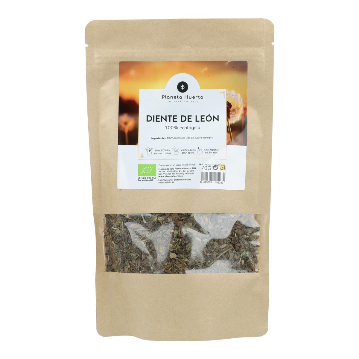 Diente de león ECO Planeta Huerto 70 g