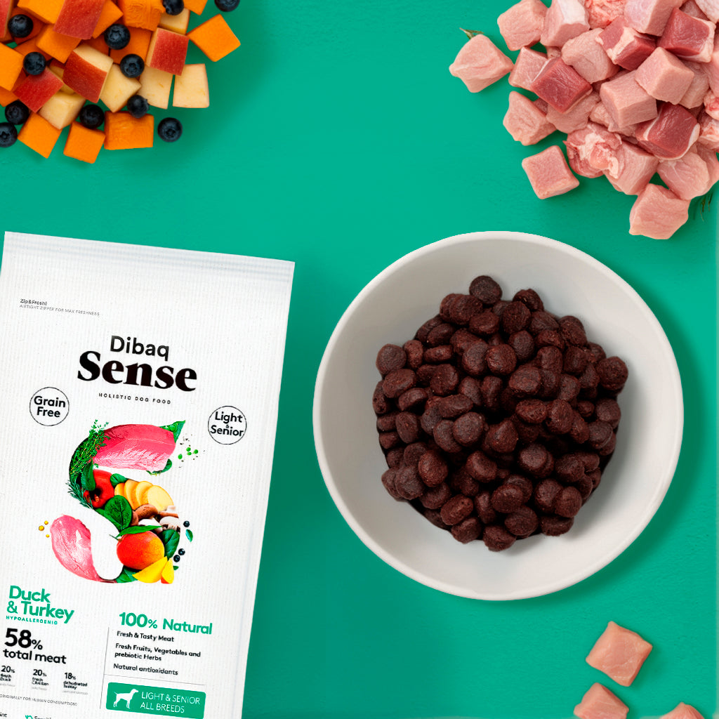 Dibaq Sense Grain Free Pato Y Pavo Light Or Senior 2 Kg_2