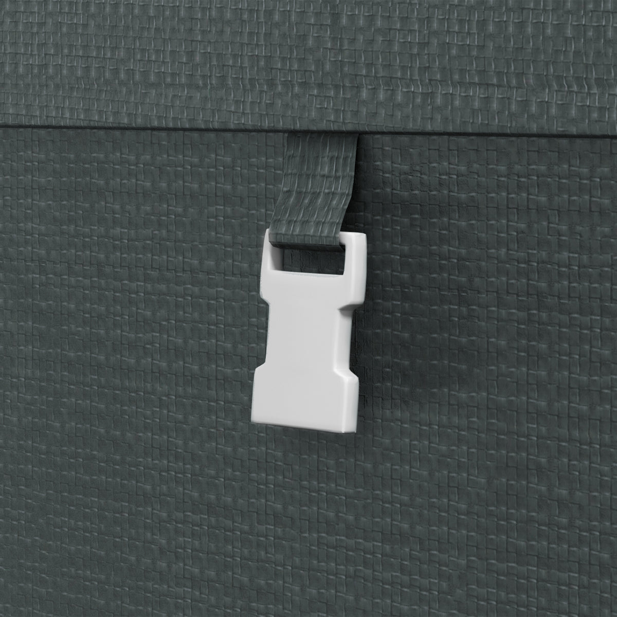Carpa Para Herramientas Outsunny Metal Galvanizado, Pe Gris Oscuro 120x179x165 Cm_5