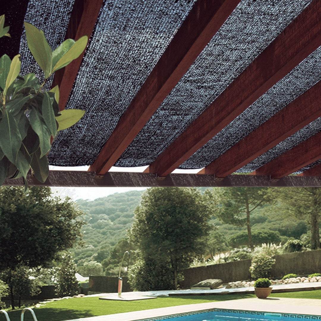 Malla De Sombreo Sun-net 2x10 M Negro Nortene_2