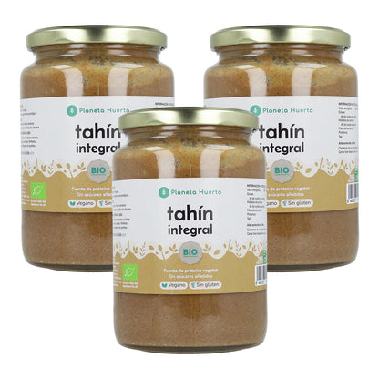 Pack 3x Tahin Integral ECO Planeta Huerto 700 g