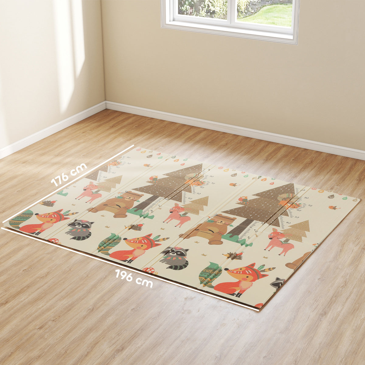 Alfombra Para Bebés Aiyaplay Xpe Multicolor 196x176x1.5 Cm 431-081v03mx_2