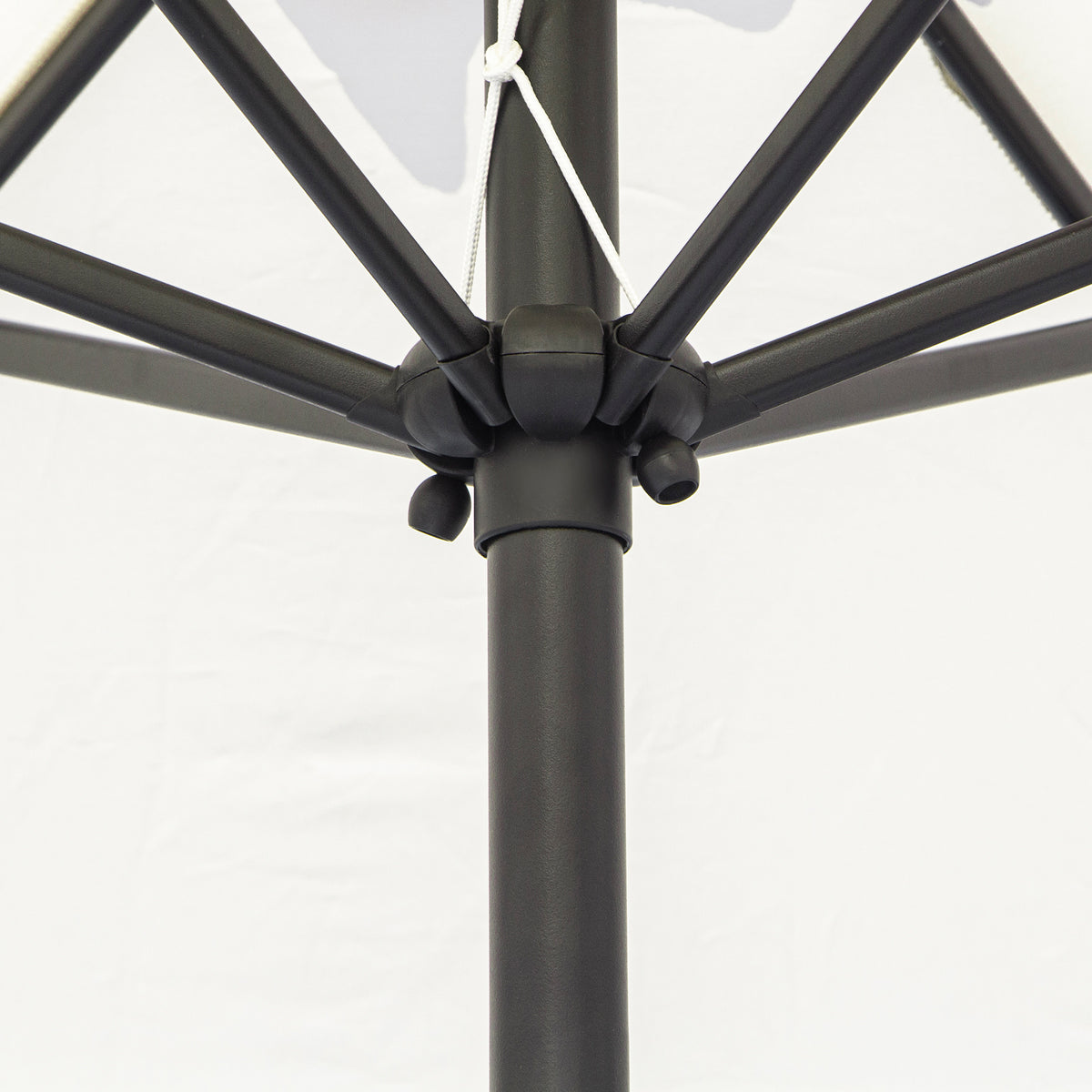 Sombrilla De Jardín Reclinable Con Manivela Outsunny Ø270x235cm Crema_3
