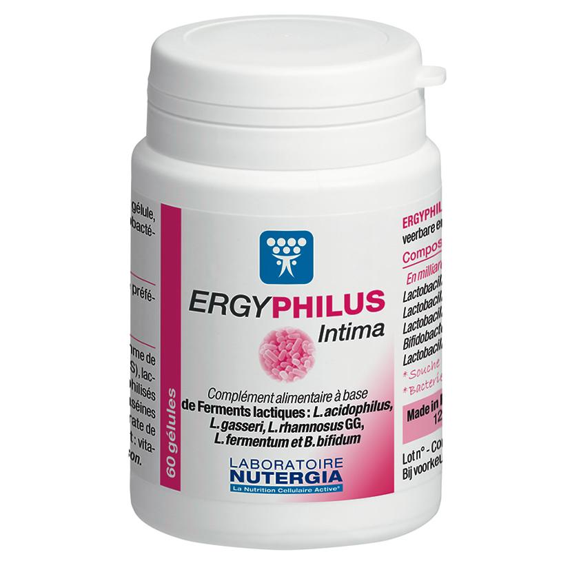Ergyphilus íntima Nutergia, 60 cápsulas