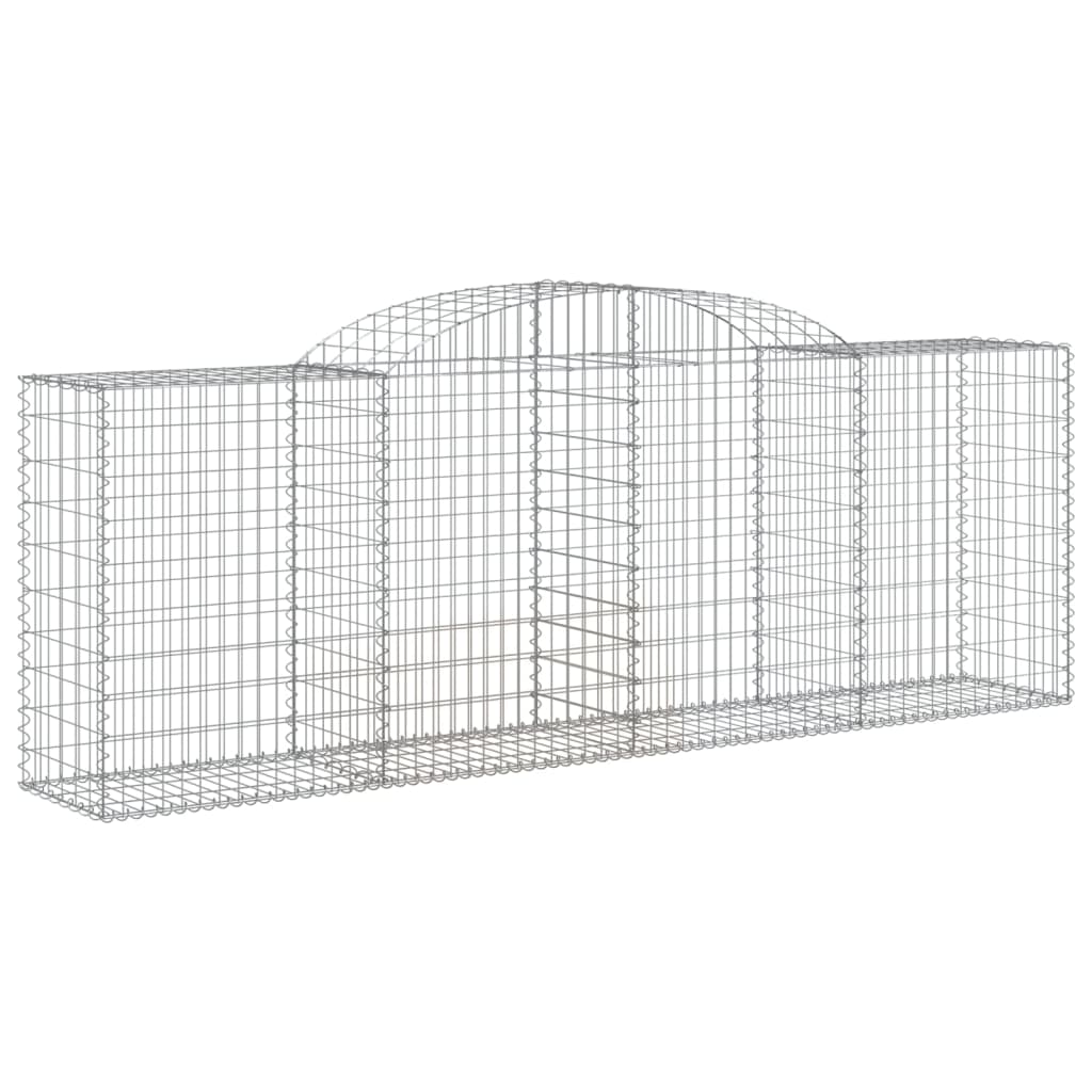 Cestas De Gaviones 25 Uds Forma De Arco Hierro 300x50x100/120cm_2