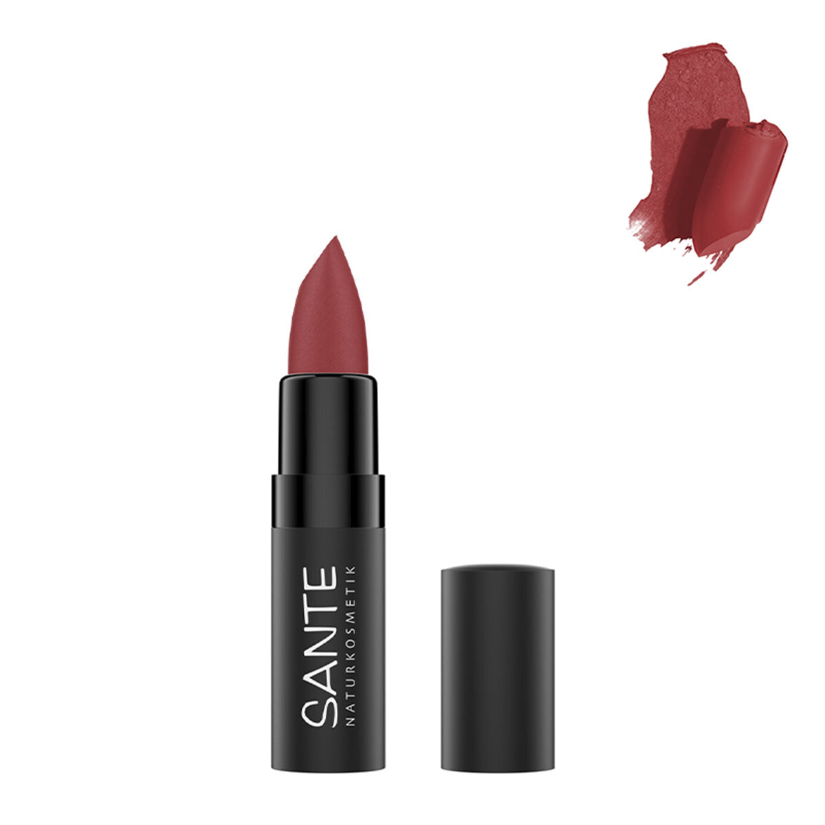 Pintalabios Mate 05 Velvet Red, Sante, 4,5g