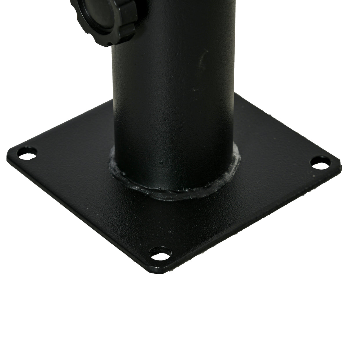 Soporte De Parasol Outsunny Metal Negro 12x12x30 Cm_4
