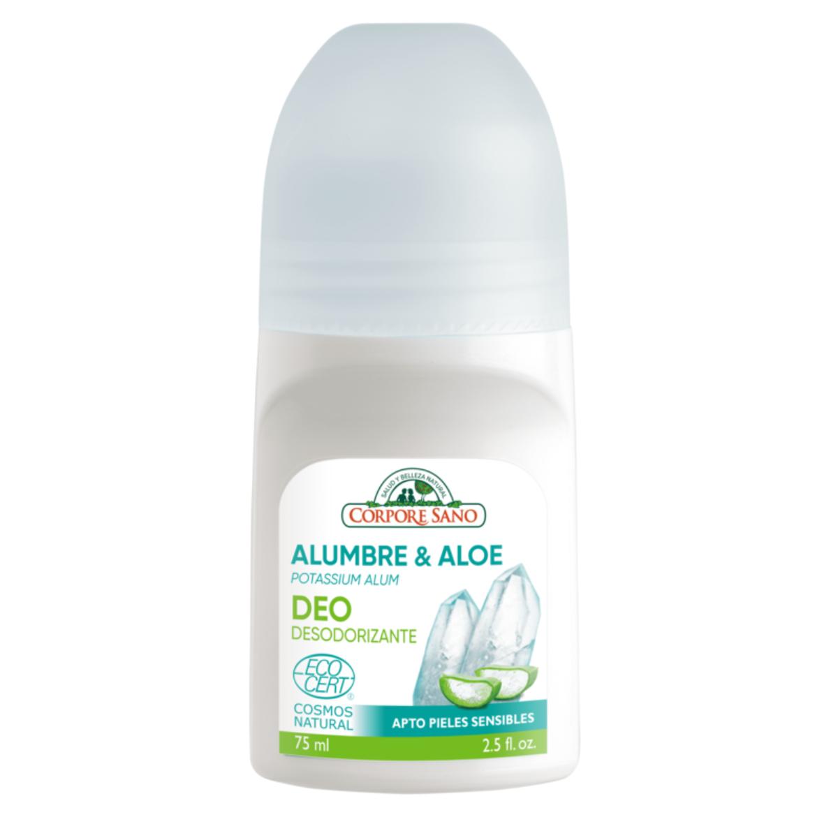 Desodorante deo alumbre cosmos 75 ml