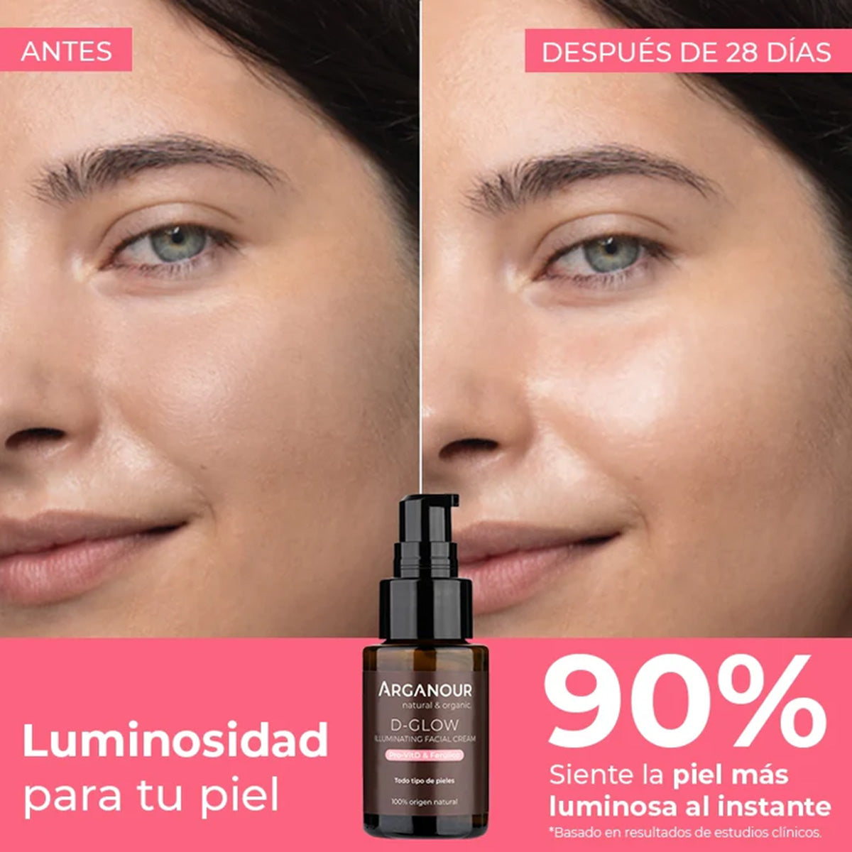 D-Glow Crema facial iluminadora 30 ml