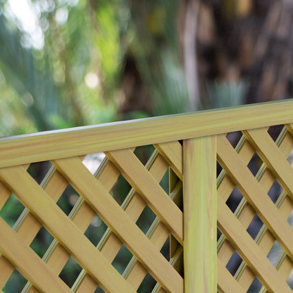 Celosía Pvc 18mm Caña - Decoración Y Privacidad Para Tu Jardín - 0,8x1,2 M - Multicolor_4