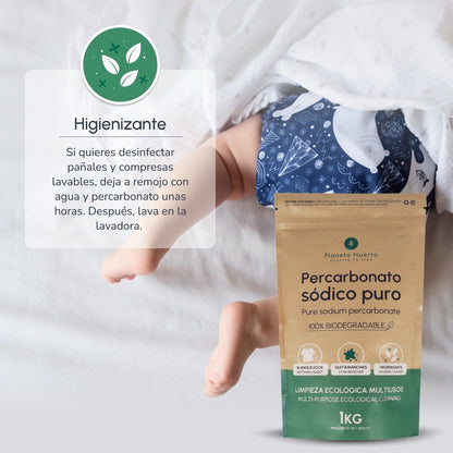 Pack 6x Percarbonato Sódico Planeta Huerto 1 Kg