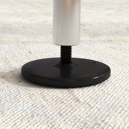 Barra De Gimnasia Homcom Acero Púrpura 148x105x128 Cm_4