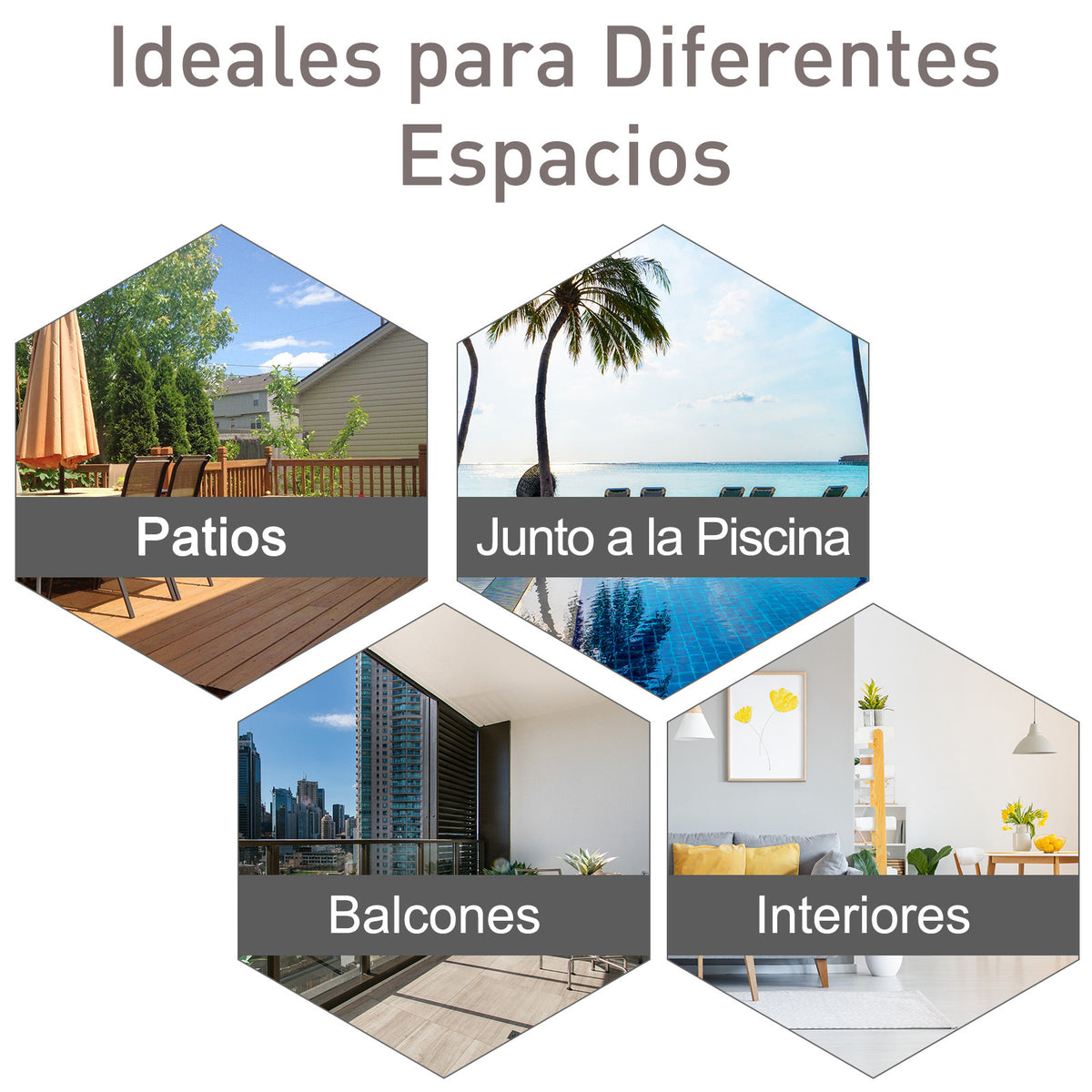 Conjunto De 2 Sillas Plegables Outsunny Negro 58x64x94 Cm_5