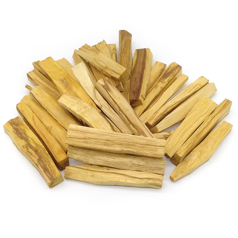 Palo Santo Limpieza Energética - Incienso Natural - Madera Sagrada De Perú - 10 Cm - Aleja Malas Energías 20 Ud._0