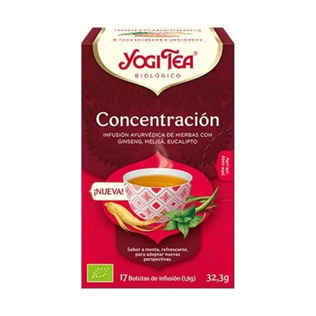 Yogi Tea Concentracion 17 Bolsitas