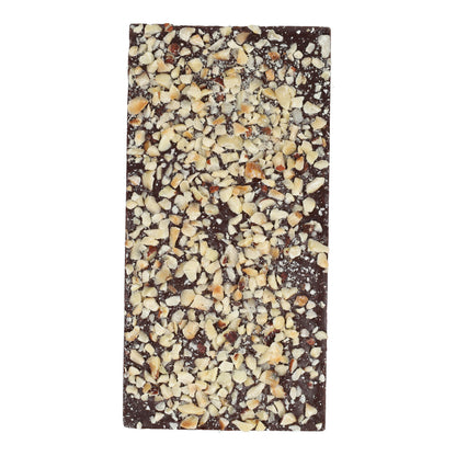 Tableta chocolate negro 75% con almendras ECO Planeta Huerto 70 gr