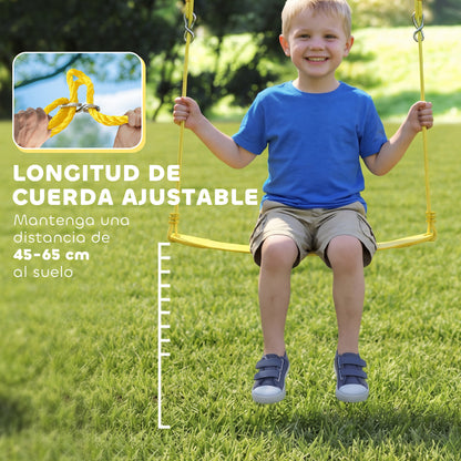 Columpio Para Bebés Aiyaplay Acero, Tela Oxford Multicolor 265x160x178 Cm_5