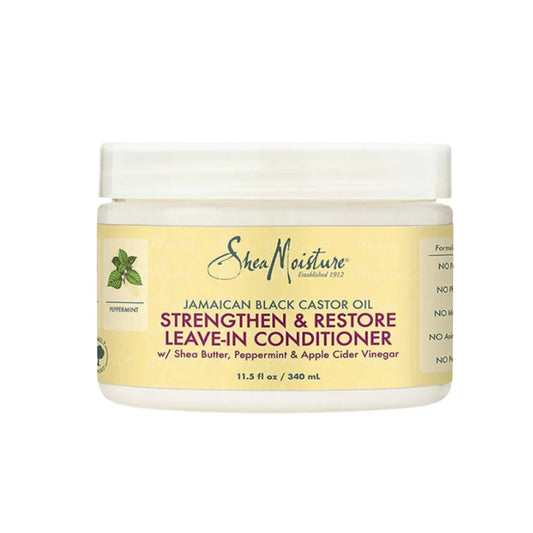 Acondicionador Leave-in Fortalecedor Aceite De Ricino Negro Jamaicano Shea Moisture 340ml_0