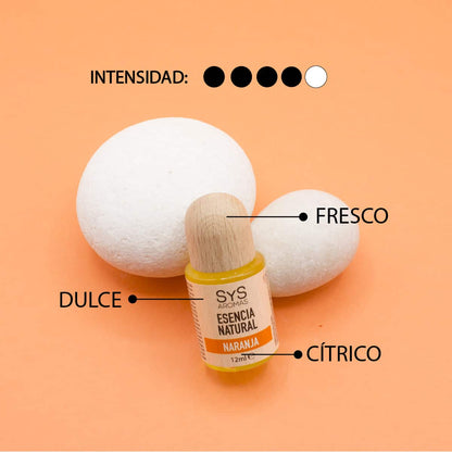 Esencia Natural Naranja SYS Aromas 12 ml | Aroma Cítrico y Frutal | Para Quemadores y Humidificadores_2
