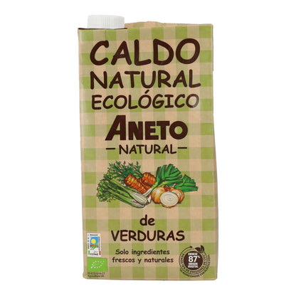 Caldo natural de verduras ECO Aneto 1L