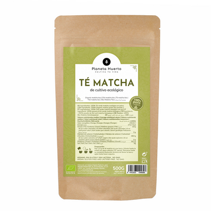 Té Matcha en polvo ECO Planeta Huerto 500 g