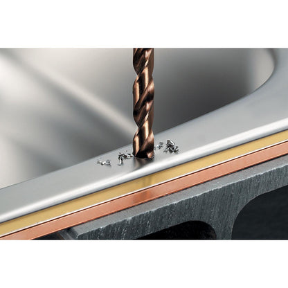 Broca espiral para metal HSS Ø 5 mm x 52 mm