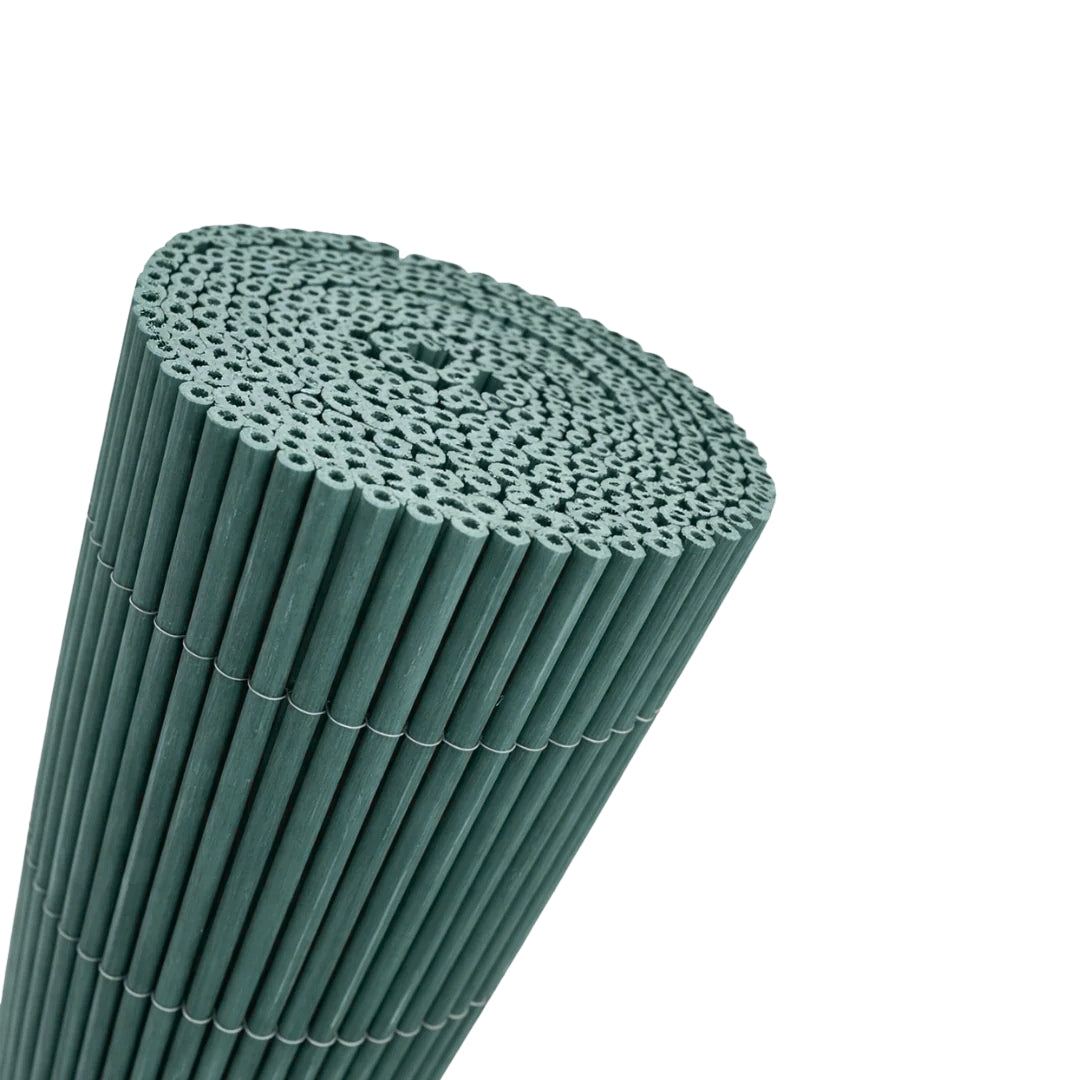 Cerramiento Ecológico De Mimbre Lop Verde 0,9x3 M / Multicolor_1
