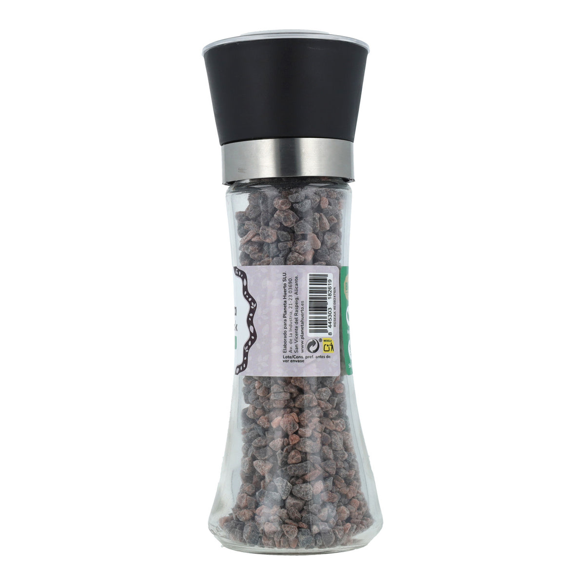 Molinillo sal negra ECO Planeta Huerto 200g