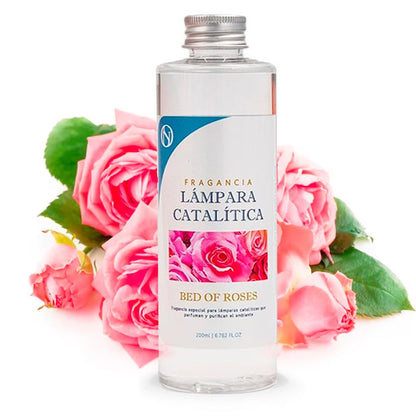 Pack Ahorro Lámpara Catalítica Orange Waves + Fragancia Bed Of Roses 500ml + Limpiador Neutro 200ml + Mecha Repuesto_2