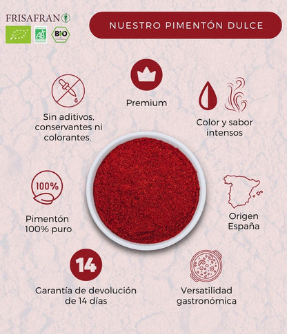 Pimentón En Polvo Ecológico | Sabor Ahumado Picante 200 G_3