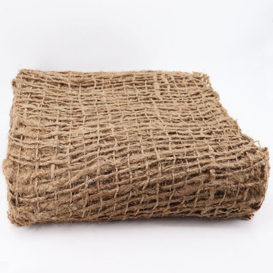 15m X 1,20m Estera De Terraplén Estera De Orilla Para El Revestimiento Del Estanque Tela De Yute 500g 1,2m Br._0