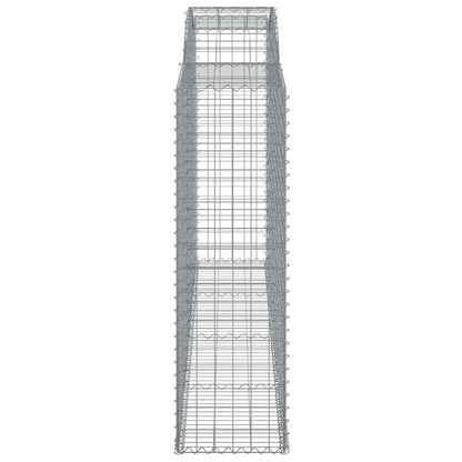 Cestas Gaviones 15 Uds Forma De Arco Hierro 300x50x160/180 Cm_4